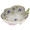 Herend Blue Garland Deep Leaf Dish 4x3 in PBG---00492-0-00