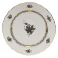 Herend Chinese Bouquet Black Dinner Plate 10.5 in ANG---01524-0-00