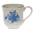 Herend Chinese Bouquet Blue Mug 10 oz AB----01729-0-00