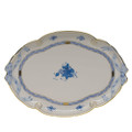 Herend Chinese Bouquet Blue Ribbon Tray 15.75 in AB----00400-0-00