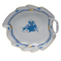 Herend Chinese Bouquet Blue Leaf Dish 7.75 in AB----00204-0-00