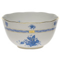 Herend Chinese Bouquet Blue Round Bowl 7.5 in 3.5 pt AB----00362-0-00