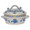 Herend Chinese Bouquet Blue Covered Vegetable Dish Small 1.5 qt AB----00043-0-02