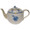 Herend Chinese Bouquet Blue Tea Pot with Rose 60 oz AB----01604-0-09