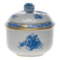 Herend Chinese Bouquet Blue Sugar Bowl 6 oz AB----01463-0-09