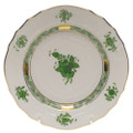 Herend Chinese Bouquet Green Bread and Butter Plate 6 in AV----01515-0-00