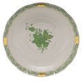 Herend Chinese Bouquet Green Cream Soup Stand 7.25 in AV----00743-1-00