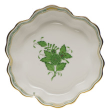 Herend Chinese Bouquet Green Fruit Bowl 5.5 in AV----02497-0-00