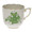 Herend Chinese Bouquet Green Mocha Cup 4 oz AV----00707-2-00
