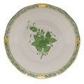 Herend Chinese Bouquet Green Covered Bouillon Saucer 6.5 in AV----00744-1-00