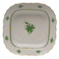 Herend Chinese Bouquet Green Square Fruit Dish 11 in AV----01181-0-00