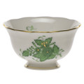 Herend Chinese Bouquet Green Open Sugar Bowl 3 in AV----00485-0-00
