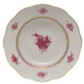 Herend Chinese Bouquet Raspberry Rim Soup Plate 8 in AP----00505-0-00