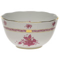 Herend Chinese Bouquet Raspberry Round Bowl 7.5 in 3.5 pt AP----00362-0-00