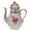 Herend Chinese Bouquet Raspberry Coffee Pot with Rose 36 oz AP----01613-0-09