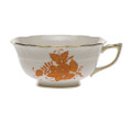 Herend Chinese Bouquet Rust Tea Cup 8 oz AOG---00734-2-00