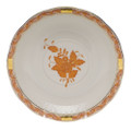 Herend Chinese Bouquet Rust Cream Soup Stand 7.25 in AOG---00743-1-00