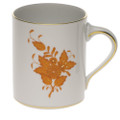 Herend Chinese Bouquet Rust Coffee Mug 16 oz AOG---00294-0-00