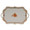 Herend Chinese Bouquet Rust Rectangular Tray with Branch Handles 18 in AOG---00427-0-00