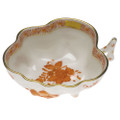 Herend Chinese Bouquet Rust Deep Leaf Dish 4 x 3 in AOG---00492-0-00