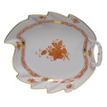 Herend Chinese Bouquet Rust Leaf Dish 9.5 in AOG---00200-0-00
