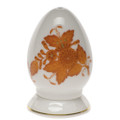 Herend Chinese Bouquet Rust Pepper Shaker 2.5 in AOG---00250-0-00