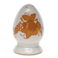 Herend Chinese Bouquet Rust Salt Shaker 2.5 in AOG---00249-0-00
