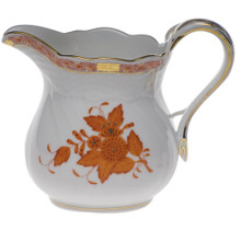 Herend Chinese Bouquet Rust Milk Pitcher 16 in AOG---01641-0-00