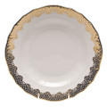 Herend Fish Scale Gold Dessert Plate 8.25 in A-EORH01520-0-00