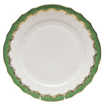 Herend Fish Scale Green Dinner Plate 10.5 in A-EVH101524-0-00