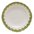 Herend Fish Scale Green Rothschild Bird Salad Plate 7.5 in A-EVH301518-0-00