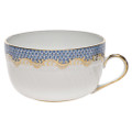 Herend Fish Scale Light Blue Canton Cup 6 oz A-EBH301726-2-00