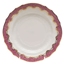 Herend Fish Scale Raspberry Bread and Butter Plate 6 in A-EPH-01515-0-00