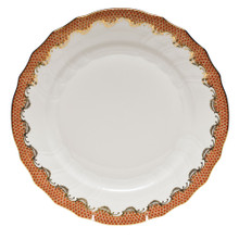 Herend Fish Scale Rust Dinner Plate 10.5 in A-EHH-01524-0-00