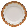 Herend Fish Scale Rust Bread and Butter Plate 6 in A-EHH-01515-0-00