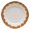 Herend Fish Scale Rust Bread and Butter Plate 6 in A-EHH-01515-0-00