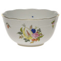 Herend Fruits and Flowers Round Bowl 7.5 in 3.5 pt BFR---00362-0-00