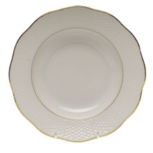 Herend Golden Edge Rim Soup Plate 8 in HDE---00505-0-00