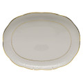 Herend Golden Edge Oval Tray 10.5 in HDE---00418-0-00