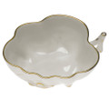 Herend Golden Edge Deep Leaf Dish 4x3 in HDE---00492-0-00