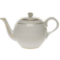 Herend Golden Edge Tea Pot with Butterfly 12 oz HDE---01608-0-17