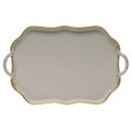 Herend Gwendolyn Rectangular Tray with Handles 18 in HDVT2-20427-0-00