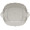 Herend Platinum Edge Square Cake Plate with Handles 9.5 in HDE-PT00430-0-00