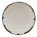 Herend Princess Victoria Black Dinner Plate 10.5 in A-BGNN01524-0-00