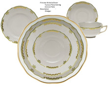 Herend Princess Victoria Green 5-piece Place Setting