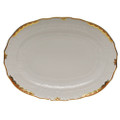 Herend Princess Victoria Rust Oval Platter 15 in ABGNH101102-0-00