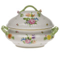 Herend Printemps Soup Tureen with Branch 4 qt BT----01002-0-02
