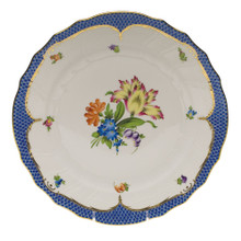 Herend Printemps with Blue Border Dinner Plate No.5 10.5 in BT-EB-01524-0-05