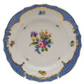 Herend Printemps with Blue Border Bread and Butter No.4 6 in BT-EB-01515-0-04