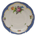 Herend Printemps with Blue Border Tea Saucer No.1 6 in BT-EB-00734-1-01